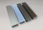 6061 T6 Extruded Aluminum T Slot Channel Electro Coating Silver Champagne Color
