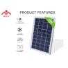 Buy cheap Long Life Crystalline Solar Panel Roof Mounted Arrays Hail Impact Resistance from wholesalers