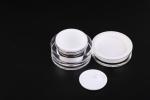 Thick Wall Dual Structure Cosmetic Cream Jars Upgrade Elegance