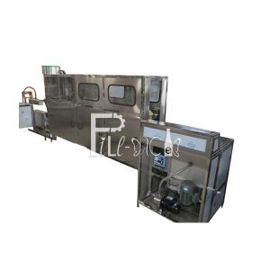 Sanitary 3 In 1 Barrel Filling Line With Light Checker