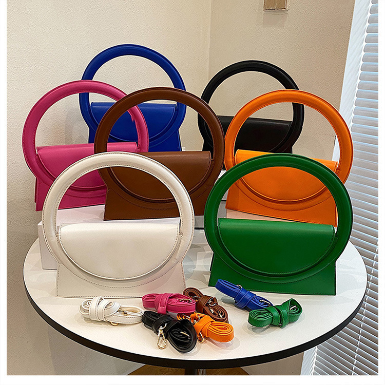 Ladies Pu Leather Crossbody Shoulder Bag 2023 Portable and with Custom Logo Avaliable