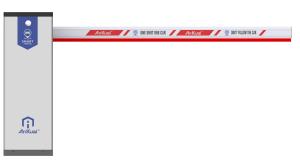 Wholesale Electric Automatic Boom Barrier Gate Led Aluminium Arm from china suppliers