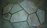 Natural stone Durable Pink Quartzite Mesh Backed Flagstone Paver Tile Heat
