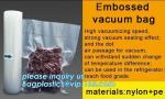 Embossing Plastic Vacuum Packing Pouch Embossed Food Vacuum Sealing Storage Bag