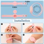 Waterproof Kids Silicone Airtag Bracelet For Wristband Of AirTag GPS Tracker