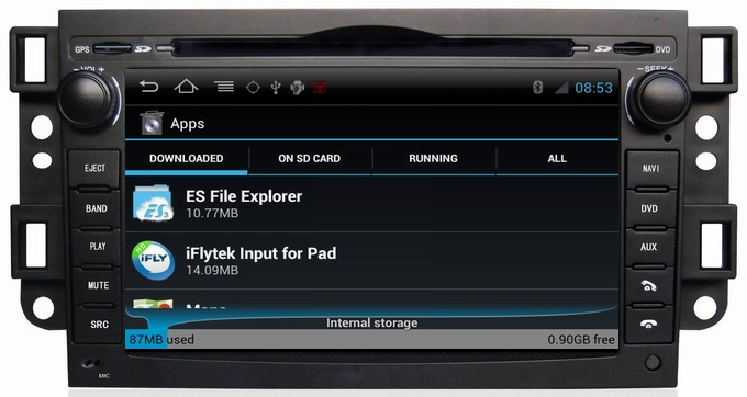 Ouchuangbo Android 4.0 Auto DVD Player for Chevrolet Epica /Captiva 3G Wifi EQ Video Stereo S150 Platform OCB-020C