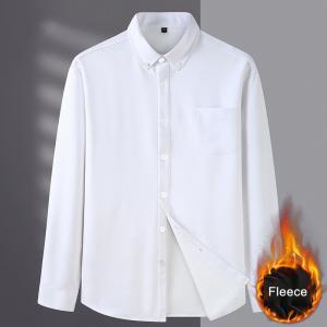 China Viscose/Polyester/Spandex Blend Latest Formal Long Sleeve Dress Shirt for Business Men on sale