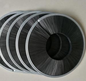 Wholesale Dustproof Aluminum Alloy Sealing Ring Brush Metal Backed Crimped Filament from china suppliers