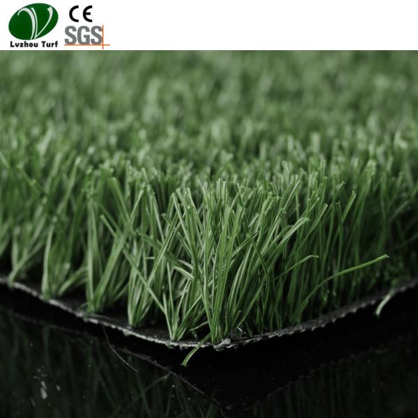 Plastic Artificial Grass Carpet / Court Natural Faux Grass Outdoor Carpet For