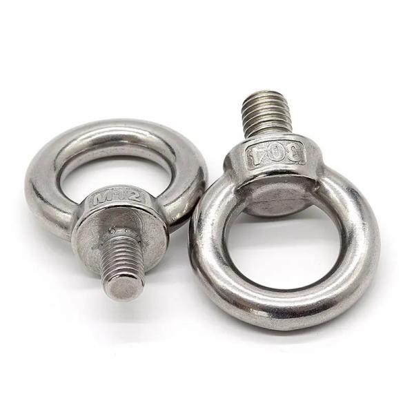 Lifting Eye Bolt And Nuts Din 580 High-Strength Stainless Steel M2-M60 Ring