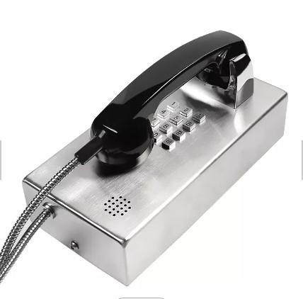 Vandal Resistant Telephones for Public Area Emergency Call Telephone Line