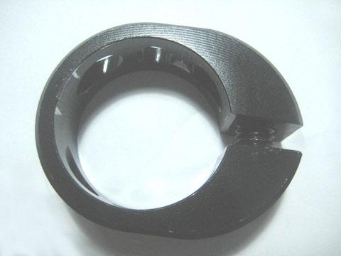 Black Billet Aluminum Clamp for Bicycle and Skate Scooter Parts