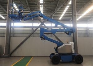 Wholesale 4X4 Boom Man Lift , Articulating Boom Lift Continuous Uninterrupted Power Supply 48V DC from china suppliers