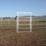 22 Portable Horse Stall Panels Inc Gate, Round Yard, Cattle Fences, Corral 15m