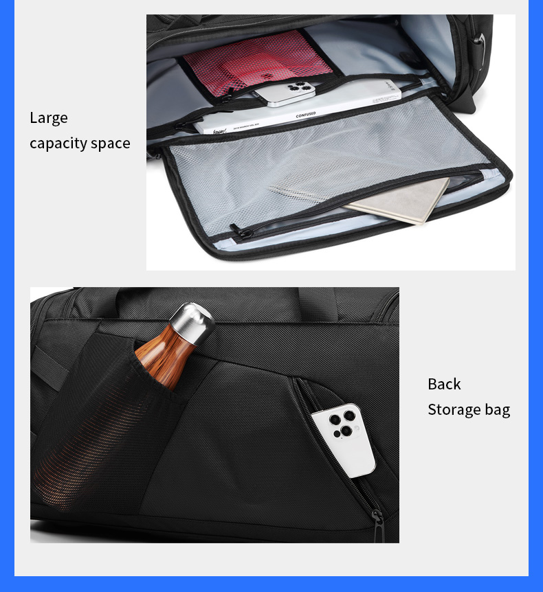 High Capacity Sustainable Duffle Bag Suit Duffle Bag OEM Designer