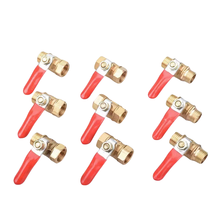 Casting Round Pipe 3/8" Male Thread to 8mm Garden Water Pipe Connector with Barb Brass Kitchen Water and Gas Pipe Connection Round Head Code