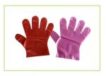 Polyethylene Disposable Plastic Hand Gloves Customzied Color For Food Serving