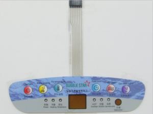 Wholesale Plastic Tactile Flexible Membrane Switch Panel / Push Button Membrane Switch from china suppliers