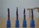 Mirror Polished Single Flute Carbide End Mills For Wood Cutting