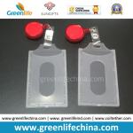 Durable Office Using Open Faced ID Badge Holder PP White