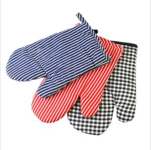 Wholesale Safety Durable Printed Oven Mitts Everyday Use Fashionable For BBQ Cooking from china suppliers