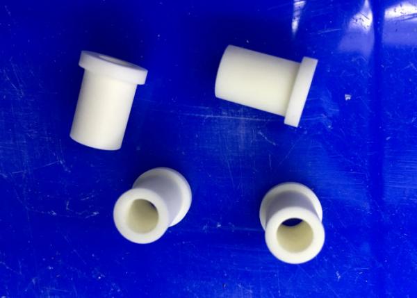 Quality Heat Resistant Industrial Ceramic Pieces Zirconia Ceramic Bushing / Ceramic Rings for sale