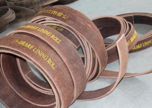 Wholesale Water Resistance Brake Roll Lining , Brown Brake Shoe Lining Kit from china suppliers