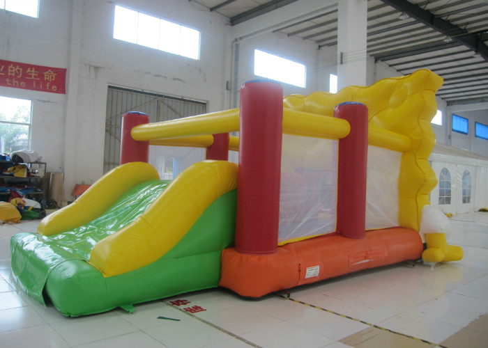 Inflatable Spongebob Moonwalk Toddler Jump House , Bounce House Party 4 X 6 X 3.5m