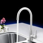 Brushed SUS 304 Goose Neck Stainless Steel Faucet