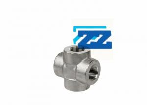 Wholesale 3 / 8  3000LB Threaded Cross Pipe Fitting , ASTM A182 F53 Super Duplex Fittings from china suppliers