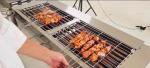 Electric Small Commercial Barbecue Grills Table Top Smokeless For Hot Dog
