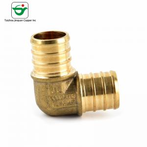 China ANSI Standard 1/2''X1/2'' Brass 90 Degree Hose Elbow Fittings on sale