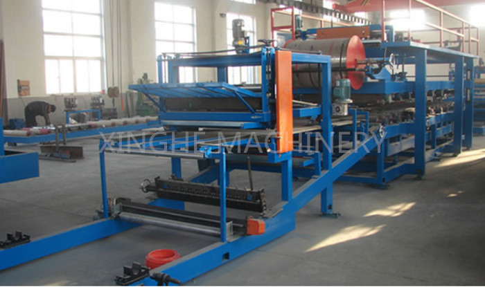 PPGI Coil Steel Roll Forming Machine , Electrical Roof Tile Roll Forming Machine