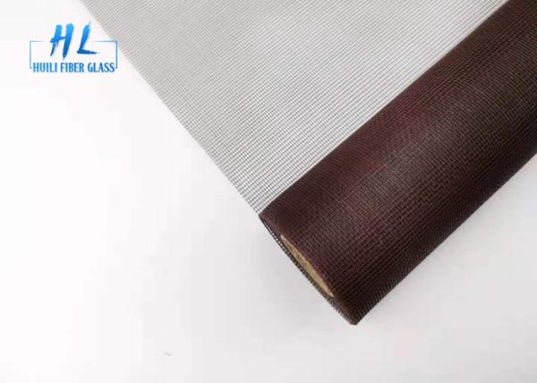 Standard Color Fiberglass Fly Screen Tear Resistant 18*16 Mesh Weave for Easy