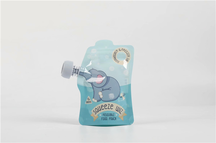 Customized Logo Food CMYK Printing Spout Bags Packaging