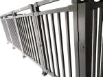 UV Resistance Fiberglass Fence Posts FRP Fence For Outdoor And Indoor
