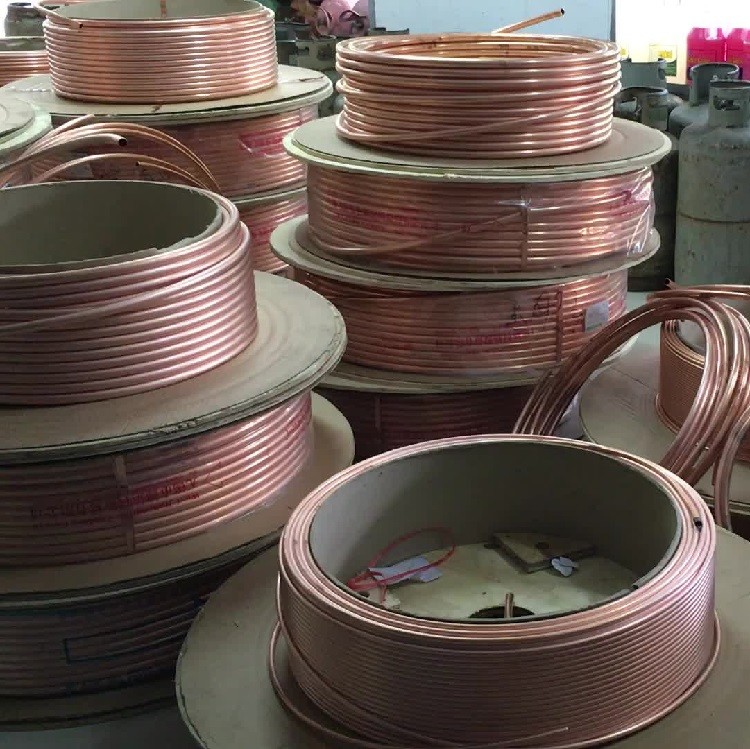 Soft Copper Coil Tube 3/8" 20m Length In Coil Air Conditioning And Refrigeration