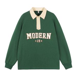 Wholesale Cute Embroidered Sweatshirts 380g Customized Polyester Anti Wrinkle from china suppliers