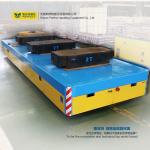 battery powered industrial trackless transfer flat cart for casting factory