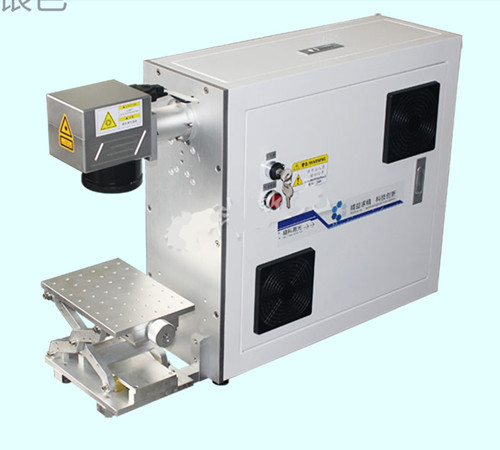 AC110/220V 1064nm Ipg, Raycus or Max 10W/20W/30W/50W Fiber Laser Marking Machine for Leather, Cloth, Organic Glass, Epox