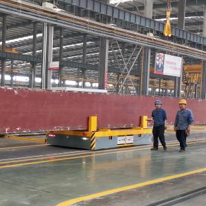 Wholesale Power Motorized Rail Transfer Cart , 35 Tons Low Voltage Road Rail Trailer from china suppliers