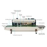 500W Industrial Packing Machines Food Bag Heat Sealing Machine Automatic
