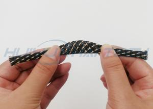 Wholesale Flame Proof Expandable Braided Cable Sleeving , Fireproof Wire Sleeving Custom from china suppliers