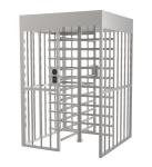 Access Control High Security Stainless Steel Full Height Turnstile