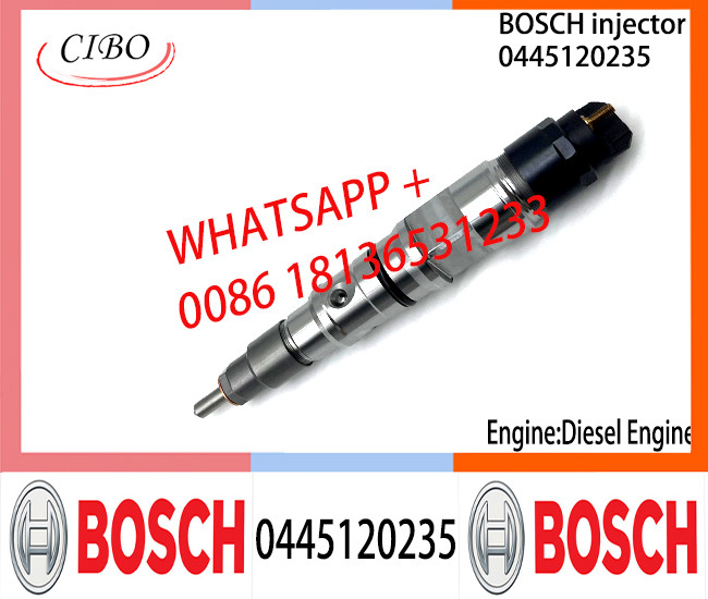 BOSCH 837073713 0445120235 Neutral Fuel Injector Assembly 837073713 0445120235 For Diesel Engine