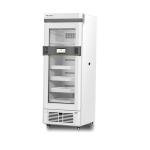 Vertical Single Foaming Glass Door Medical Pharmacy Refrigerator 2-8 Degrees For