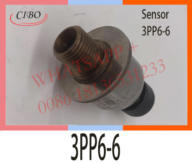 3PP6-6 Diesel Rail Fuel Pressure Sensor 224-4535 For er-pillar C15 MXS BXS NXS