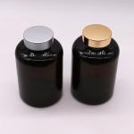 SCREW CAP and Customized Color Label Stickers for 500ml Plastic PET Medicine