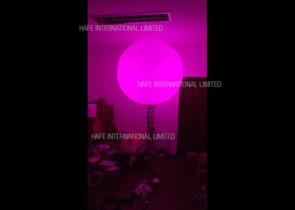 Events Space Outdoor Special Effect Balloon Lighting With 72 Watt Color Changing
