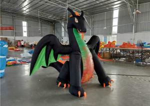 Wholesale Oxford Cloth Inflatable Advertising Signs Dragon Blow Up Digimon Cartoon Character With LED Light from china suppliers